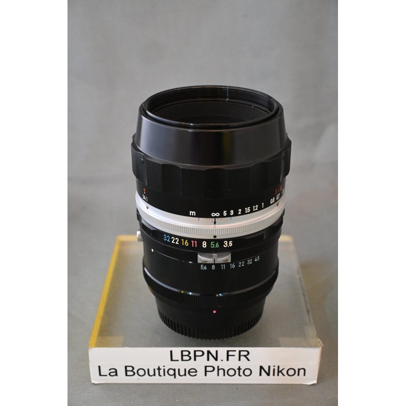 NIKON F 55/3.5 + BAGUE M