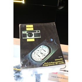 NIKON PROGRAMME DE VENTE 1994-95VERKAUFSPROGRAMM - FRANÇAIS-ALLEMAND FRANZÖSISCH-DEUTSCH