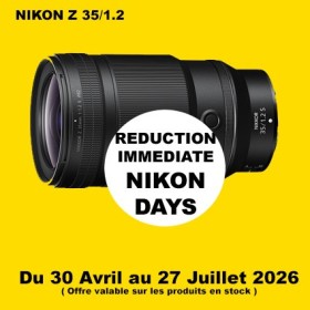 NIKON Z 35/1.2 SHOP BOUTIQUE NIKON PARIS FRANCE