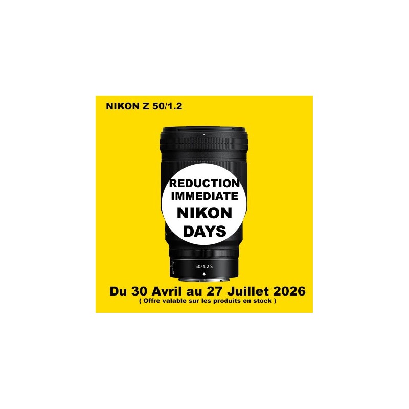 NIKON Z 50/1.2 SHOP BOUTIQUE NIKON PARIS FRANCE