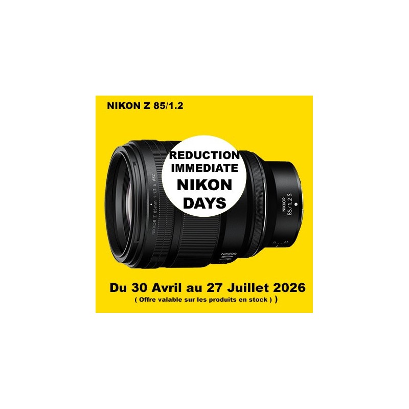 NIKON Z 85/1.2 SHOP BOUTIQUE NIKON PARIS FRANCE CENTRE PREMIUM
