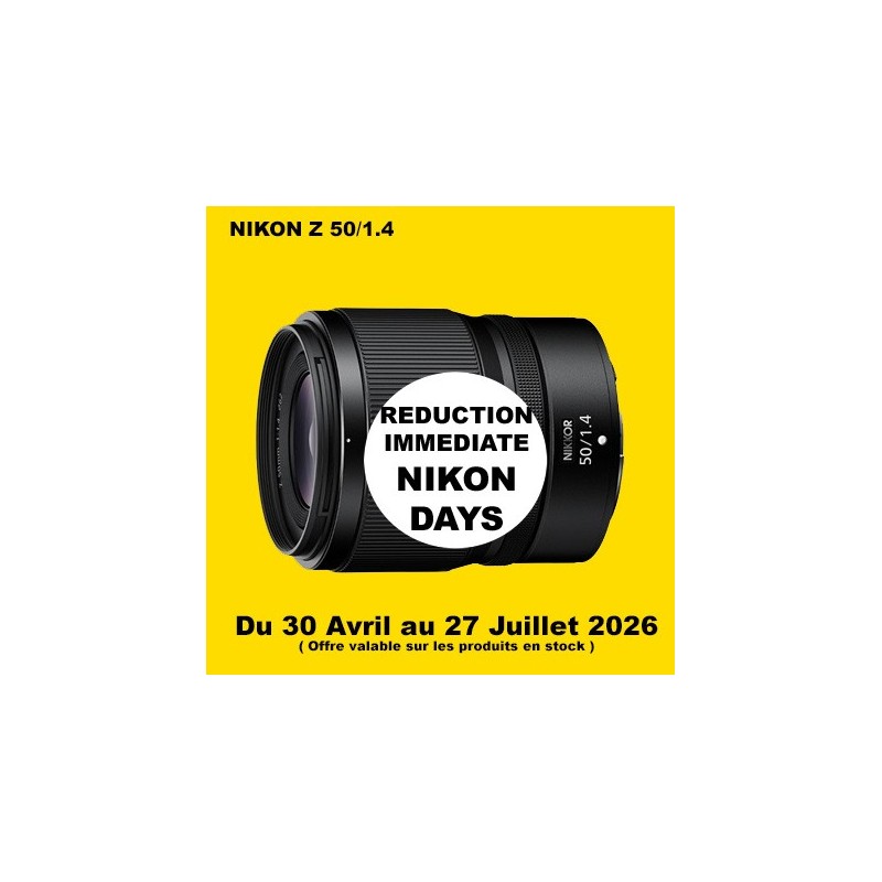 NIKON Z 50/1.4 SHOP BOUTIQUE NIKON PARIS FRANCE