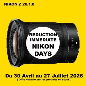 NIKON Z 20/1.8 SHOP BOUTIQUE NIKON PARIS FRANCE