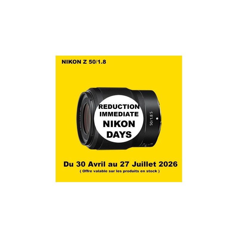 NIKON Z 50/1.8 SHOP BOUTIQUE NIKON PARIS FRANCE