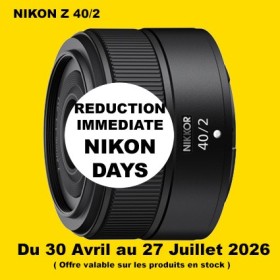 NIKON Z 40/2 SHOP BOUTIQUE NIKON PARIS FRANCE