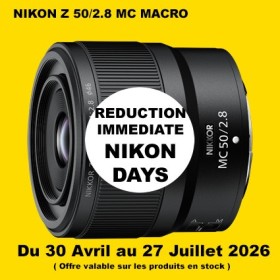 NIKON Z 50/2.8 SHOP BOUTIQUE NIKON PARIS FRANCE