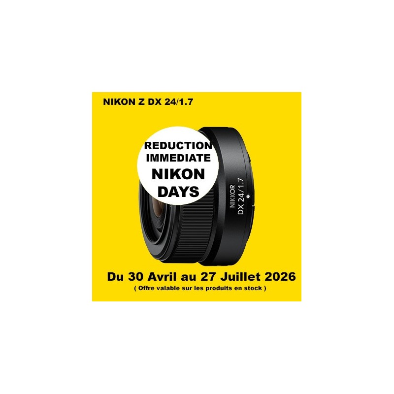 NIKON Z DX 24/1.7 SHOP BOUTIQUE NIKON PARIS FRANCE CENTRE PREMIUM