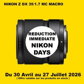NIKON Z DX 35/1.7 SHOP BOUTIQUE NIKON PARIS FRANCE CENTRE PREMIUM