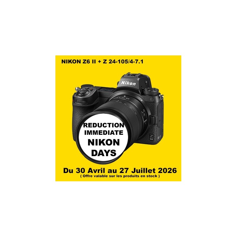 NIKON Z6 II officiel LA BOUTIQUE NIKON LBPN.FR PARIS FRANCE