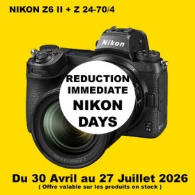 NIKON Z6 II + Z 24-70/4 LA BOUTIQUE PHOTO NIKON LBPN.FR OFFICIEL PARIS