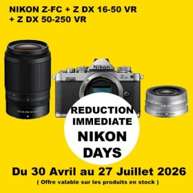 NIKON ZFC + Z DX 16-50 + Z DX 50-250 LA BOUTIQUE PHOTO NIKON LBPN.FR