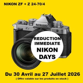 NIKON ZF SILVER 24-70 OFFICIEL NIKON PARIS FRANCE  AGENT PRO