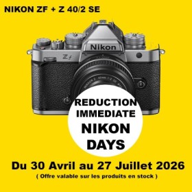 NIKON ZF SILVER 40 OFFICIEL NIKON PARIS FRANCE  AGENT PRO