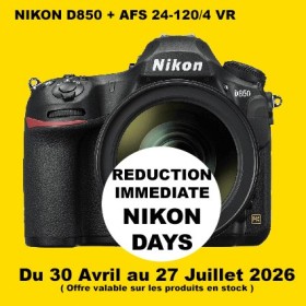 NIKON D850 + AFS 24-120/4 VR LA BOUTIQUE PHOTO NIKON LBPN.FR