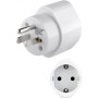 ADAPTATEUR DE VOYAGE EUROPE à US / JAPON ( 3 BROCHES)
