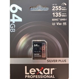 SD 64GO V30 PRODUIT LEXAR OFFICIEL PARIS FRANCE  SHOP BOUTIQUE NIKON
