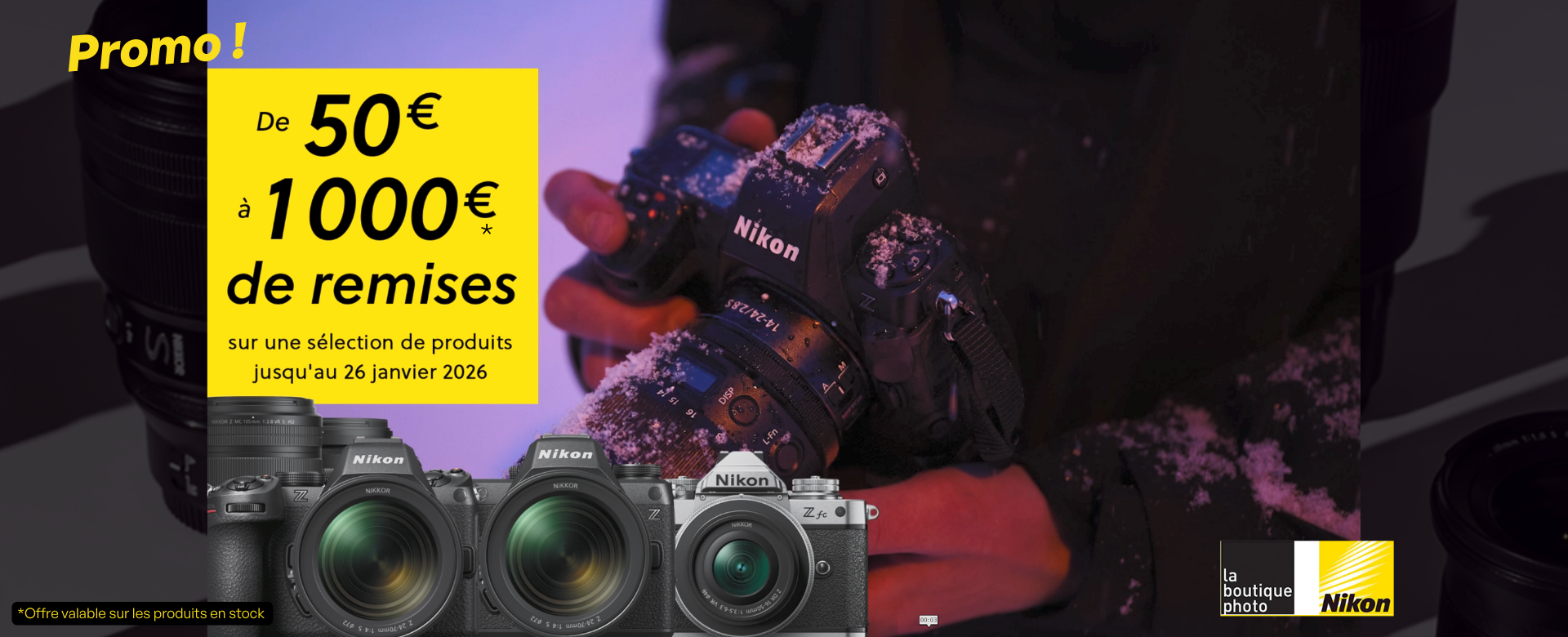 NIKON DAYS - PROMO HIVER 2025